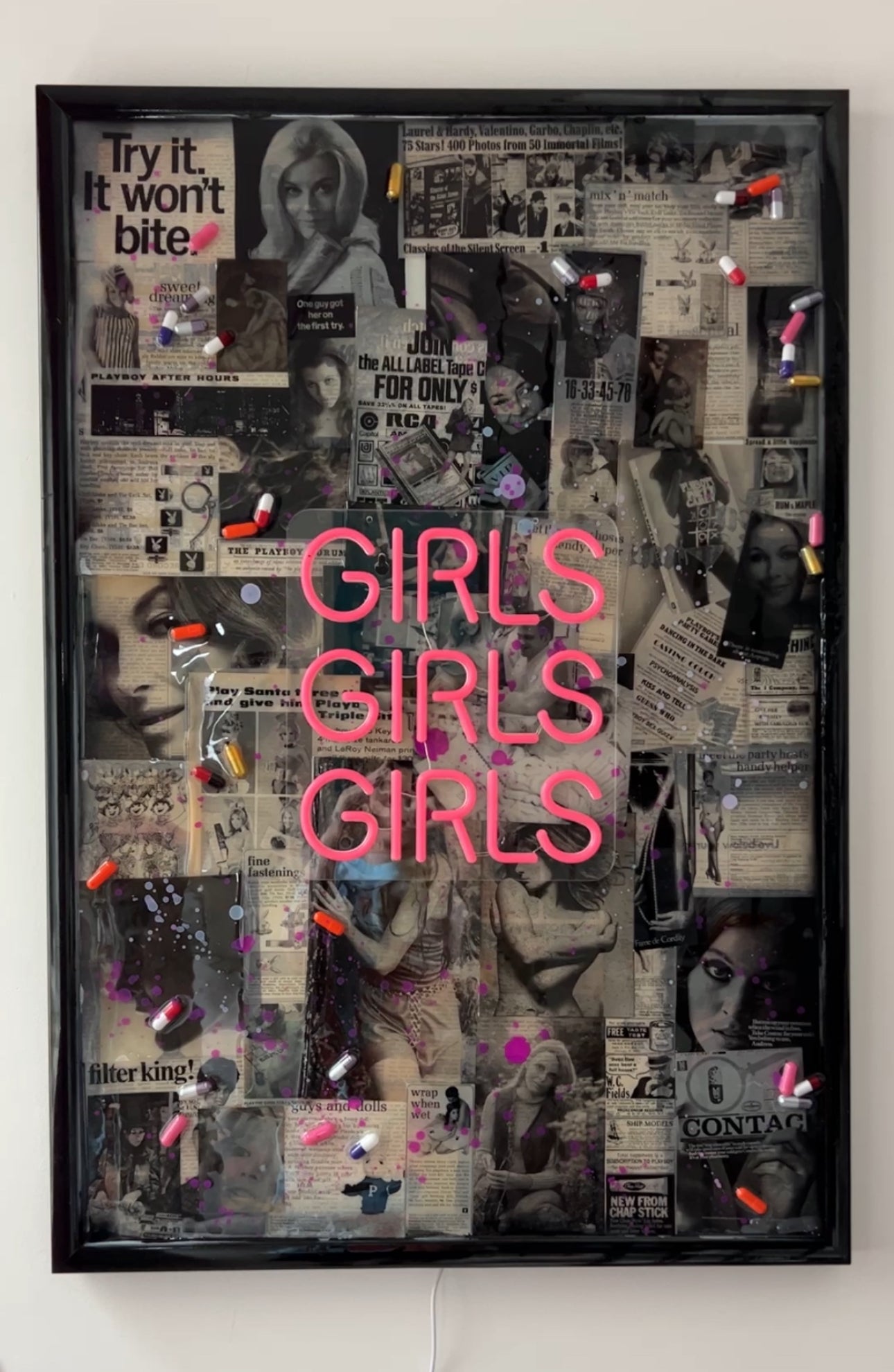 "girlsgirlsgirls" by Jayne Gray (Original Piece)